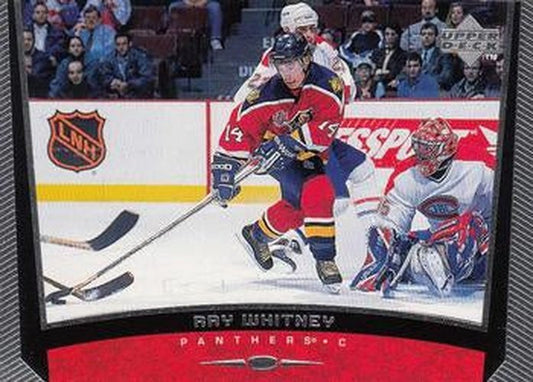 #97 Ray Whitney - Florida Panthers - 1998-99 Upper Deck Hockey