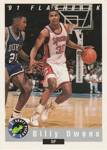 #97 Billy Owens - Syracuse Orangemen - 1992 Classic Draft Basketball