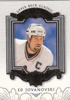 #97 Ed Jovanovski - Vancouver Canucks - 2003-04 Upper Deck Classic Portraits Hockey