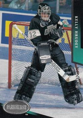 #97 Kelly Hrudey - Los Angeles Kings - 1993-94 Parkhurst Hockey