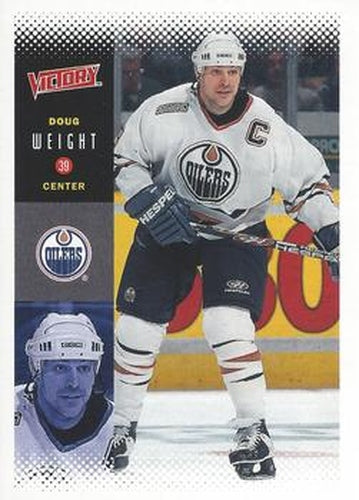 #97 Doug Weight - Edmonton Oilers - 2000-01 Upper Deck Victory Hockey