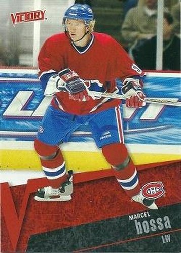 #97 Marcel Hossa - Montreal Canadiens - 2003-04 Upper Deck Victory Hockey