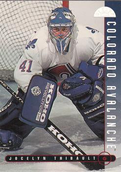 #97 Jocelyn Thibault - Colorado Avalanche - 1995-96 Leaf Hockey