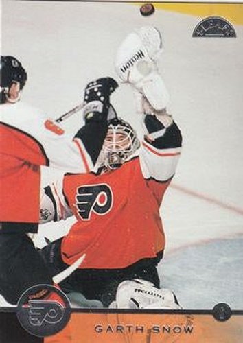 #97 Garth Snow - Philadelphia Flyers - 1996-97 Leaf Hockey