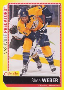 #S-WE Shea Weber - Nashville Predators - 2013-14 O-Pee-Chee Hockey - Stickers