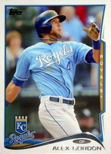 #97b Alex Gordon - Kansas City Royals - 2014 Topps Baseball