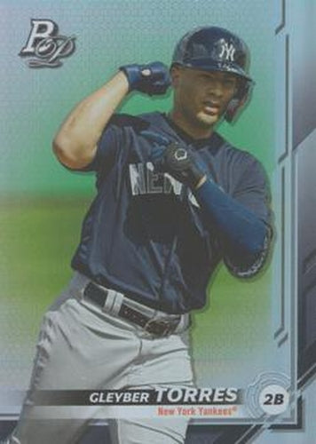 #97b Gleyber Torres - New York Yankees - 2019 Bowman Platinum Baseball