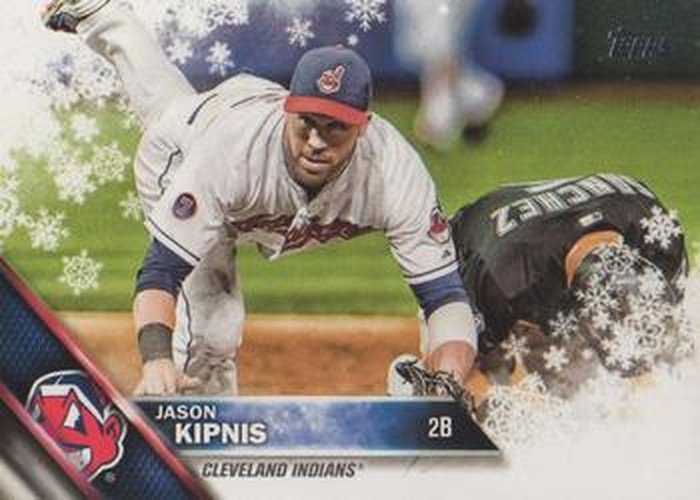 #HMW98 Jason Kipnis - Cleveland Indians - 2016 Topps Holiday Baseball