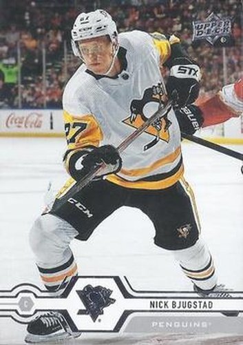 #98 Nick Bjugstad - Pittsburgh Penguins - 2019-20 Upper Deck Hockey