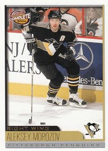 #98 Aleksey Morozov - Pittsburgh Penguins - 2003-04 Pacific Complete Hockey
