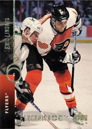 #98 Eric Lindros - Philadelphia Flyers - 1994-95 Upper Deck Hockey - Electric Ice