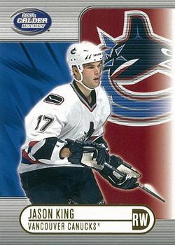 #98 Jason King - Vancouver Canucks - 2003-04 Pacific Calder Hockey