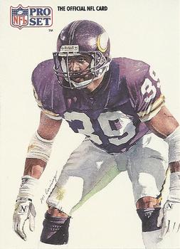 #398 Carl Lee - Minnesota Vikings - 1991 Pro Set Football