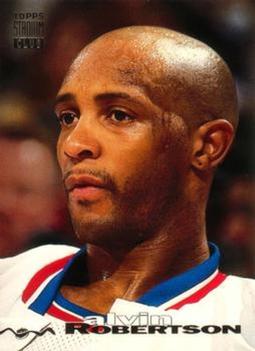 #98 Alvin Robertson - Detroit Pistons - 1993-94 Stadium Club Basketball