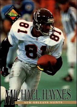 #98 Michael Haynes - New Orleans Saints - 1994 Pro Line Live Football
