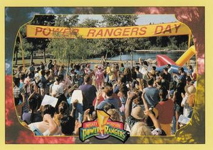 #98 Power Rangers Day - 1994 Collect-A-Card Power Rangers
