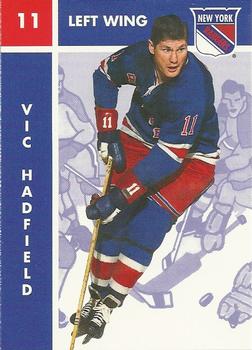 #98 Vic Hadfield - New York Rangers - 1995-96 Parkhurst 1966-67 Hockey