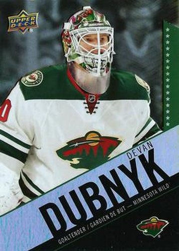 #98 Devan Dubnyk - Minnesota Wild - 2015-16 Upper Deck Tim Hortons Hockey