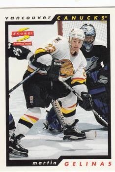 #98 Martin Gelinas - Vancouver Canucks - 1996-97 Score Hockey