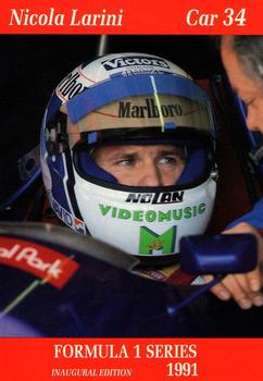 #98 Nicola Larini - Modena Team SpA - 1991 Carms Formula 1 Racing