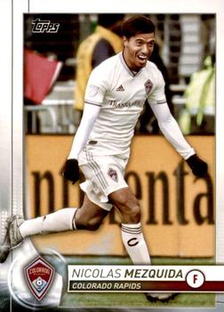 #98 Nicolas Mezquida - Colorado Rapids - 2020 Topps MLS Soccer