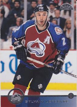 #98 Sylvain Lefebvre - Colorado Avalanche - 1996-97 Leaf Hockey