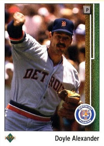 #298 Doyle Alexander - Detroit Tigers - 1989 Upper Deck Baseball