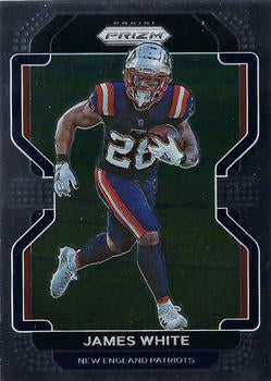 #98 James White - New England Patriots - 2021 Panini Prizm Football