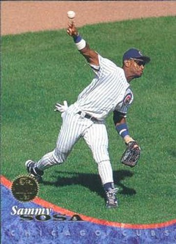 #98 Sammy Sosa - Chicago Cubs - 1994 Leaf Baseball