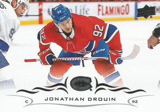 #98 Jonathan Drouin - Montreal Canadiens - 2018-19 Upper Deck Hockey