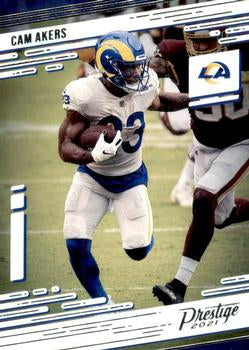 #98 Cam Akers - Los Angeles Rams - 2021 Panini Prestige Football