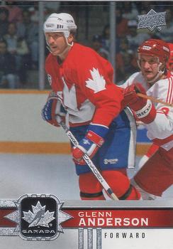 #98 Glenn Anderson - Canada - 2017-18 Upper Deck Canadian Tire Team Canada Hockey
