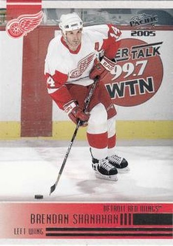 #98 Brendan Shanahan - Detroit Red Wings - 2004-05 Pacific Hockey