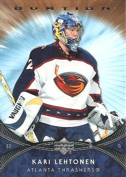 #98 Kari Lehtonen - Kari Lehtonen - 2007-08 Upper Deck Ovation Hockey