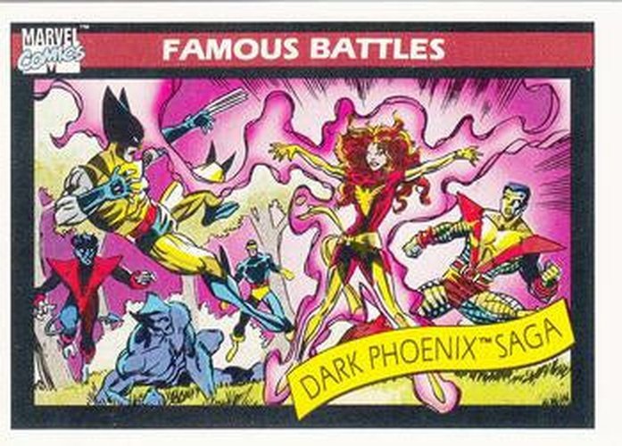 #98 Dark Phoenix Saga - 1990 Impel Marvel Universe