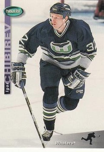 #98 Igor Chibirev - Hartford Whalers - 1994-95 Parkhurst Hockey
