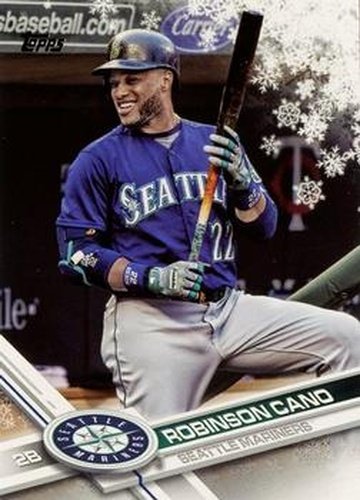 #HMW98 Robinson Cano - Seattle Mariners - 2017 Topps Holiday Baseball