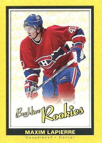 #98 Maxim Lapierre - Montreal Canadiens - 2005-06 Upper Deck Beehive Hockey