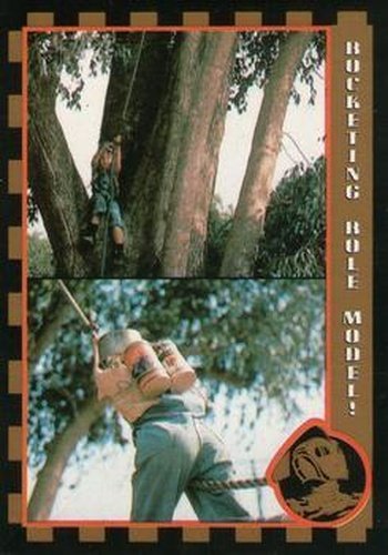 #98 Rocketing Role Model! - 1991 Topps The Rocketeer