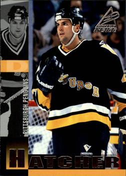 #98 Kevin Hatcher - Pittsburgh Penguins - 1997-98 Pinnacle Inside Hockey