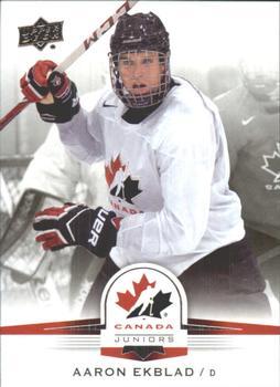 #98 Aaron Ekblad - Canada - 2014-15 Upper Deck Team Canada Juniors Hockey