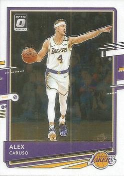 #98 Alex Caruso - Los Angeles Lakers - 2020-21 Donruss Optic Basketball