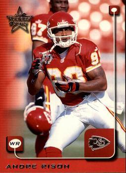 #98 Andre Rison - Kansas City Chiefs - 1999 Leaf Rookies & Stars Football