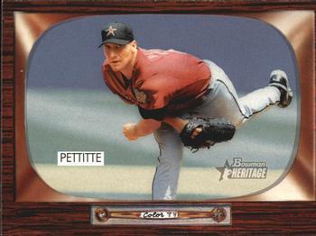 #98 Andy Pettitte - Houston Astros - 2004 Bowman Heritage Baseball