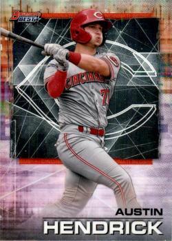#98 Austin Hendrick - Cincinnati Reds - 2021 Bowman's Best Baseball