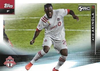 #98 Ayo Akinola - Toronto FC - 2021 Topps MLS Soccer
