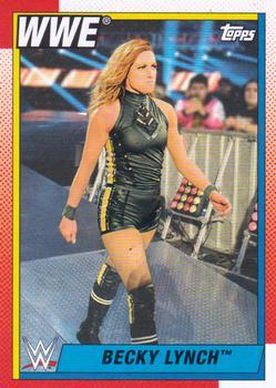 #98 Becky Lynch - 2021 Topps Heritage WWE Wrestling