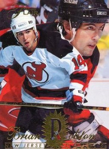 #98 Brian Rolston - New Jersey Devils - 1994-95 Flair Hockey