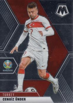 #98 Cengiz Under - Turkey - 2021 Panini Mosaic UEFA EURO Soccer