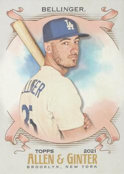 #98 Cody Bellinger - Los Angeles Dodgers - 2021 Topps Allen & Ginter Baseball